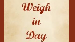 OPTAVIA WEIGH IN  WEEK 1