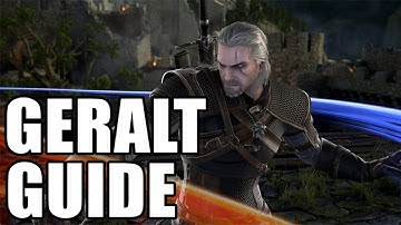 How to play Geralt in Soul Calibur VI! Overview Guide, Strategy, and Combos!
