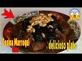 Cocina Marroqui cordero con ciruelas pasas caramelizadas .. un delicioso plato  😍😍