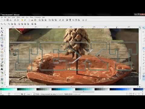 Transparent Glass Text Effect - Inkscape Tutorial