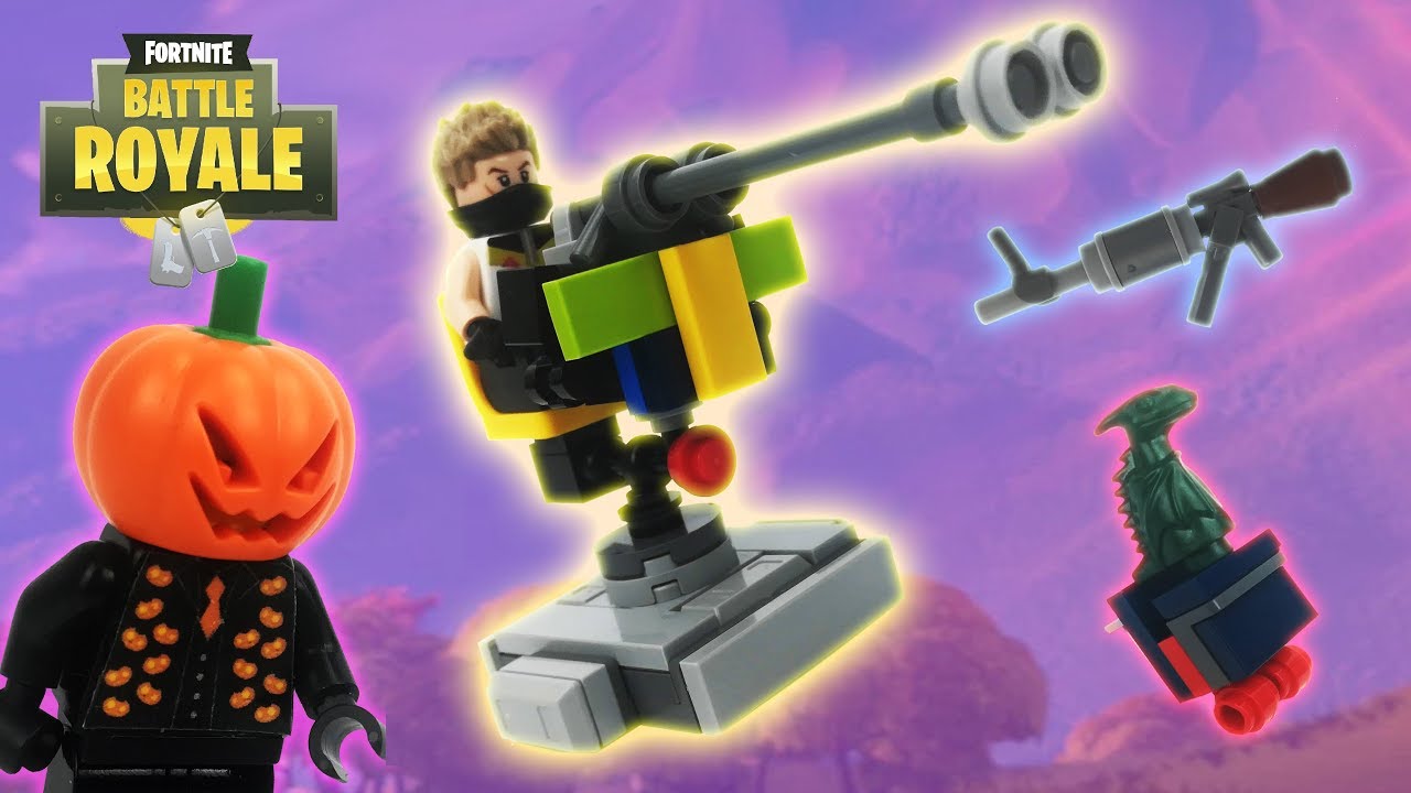 Lego Fortnite - (Mounted Turret, Heavy AR And Jack Gourdon ... - 1280 x 720 jpeg 101kB