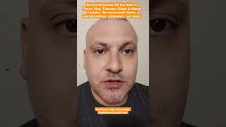 Service Of Process For Law Firms In Pierce, King, Thurston, Kitsap Mason Counties.