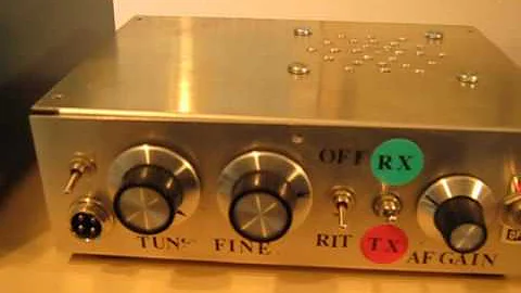 homebrew 40m dsb transceiver