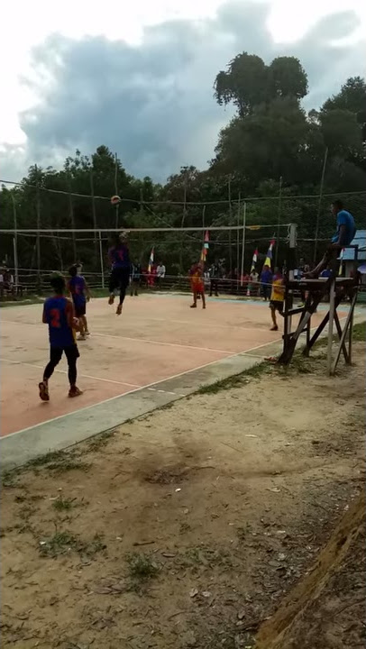 Kudet dan rindo warming up vollyball melawi