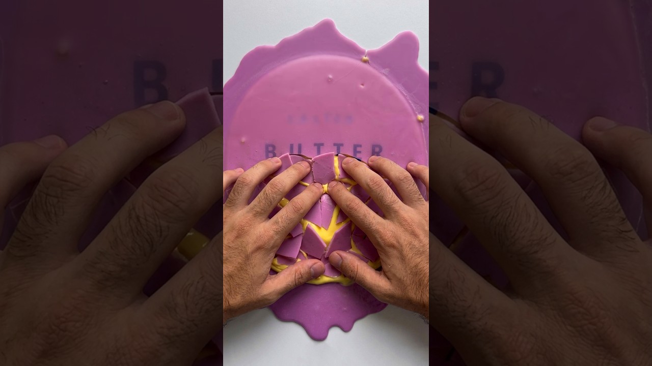 Fiz uma Slime Satisfatória com Cera!
