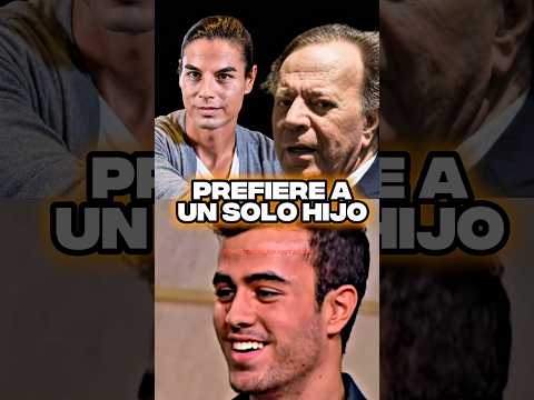 PREFIERE A UN SOLO HIJO💔 #shorts #short #julioiglesias #enriqueiglesias