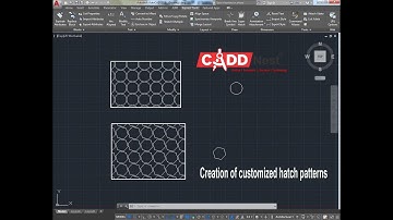 Customised Hatch patterns in Autocad. #CADD Nest | autocad training center near me