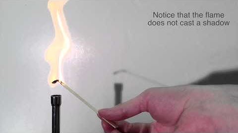 How to cast a shadow from a flame