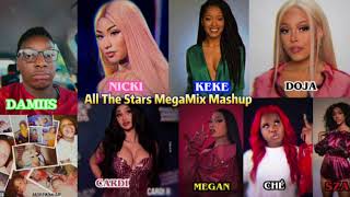 Kendrick Lamar - All The Stars MegaMashupMix Ft. SZA, Nicki Minaj, Cardi B, Keke Palmer +More