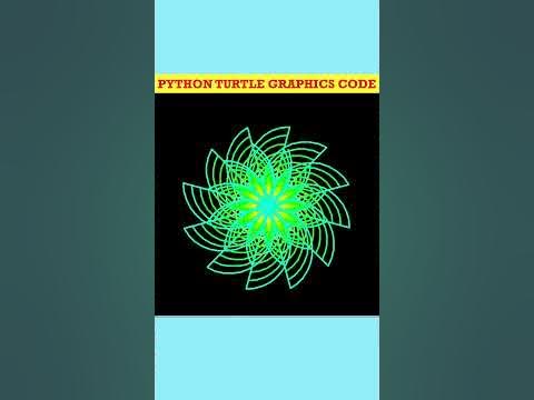 🐍Creating Captivating Visuals with Python Turtle Graphics | Colorful ...