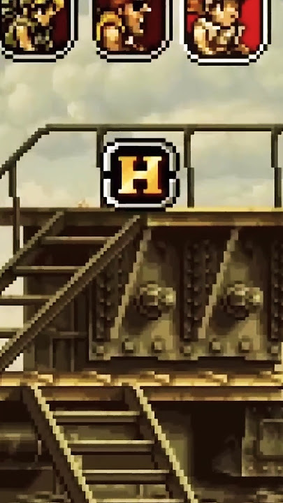 La HEAVY MACHINE GUN de METAL SLUG.