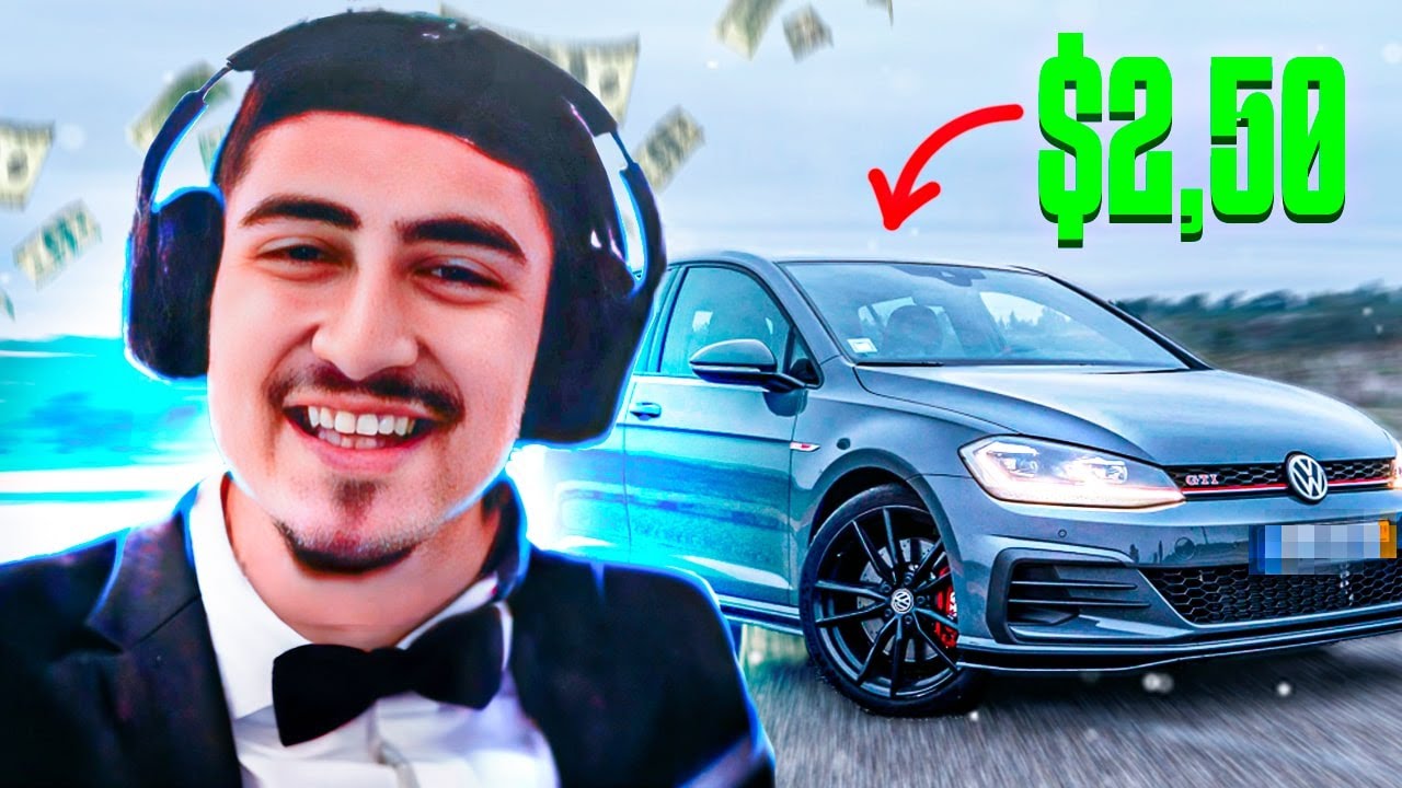 Tutorial de COMO COMPRAR un GOLF por $2,50