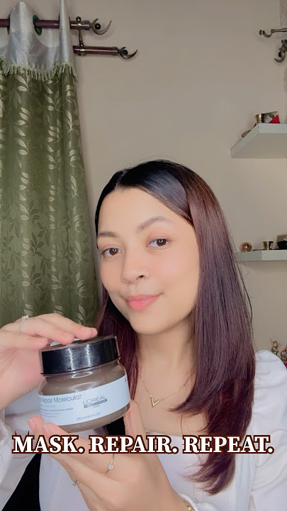 Absolute repair molecule by L’Oreal professional#haircare #loreal #lorealprofessional #hairmask