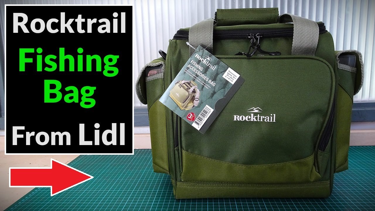 Rocktrail Fishing Accessories Bag from Lidl First Impressions YouTube