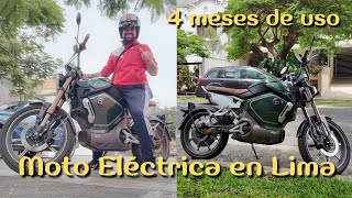 ¿Se puede andar en Moto Eléctrica en Lima? Mi experiencia usando la Super Soco TC