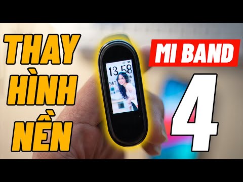 Video Cách thay đổi hình nền, theme cho Xiaomi Mi Band 4... - youtube