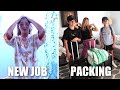 ASHLYNN is ADULTING | SHE GOT A NEW JOB + KIDS PACKING and LEAVING FOR VACATION