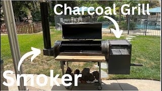 Best Backyard Smoker Build Offset Smoker And Charcoal Grill Combo