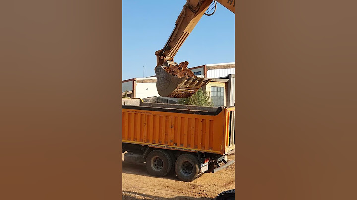Kepçe Videoları Kamyon Yükleme Hafriyat İnşaat Dolgu Malzemesi İş Makineleri videoları denemedin
