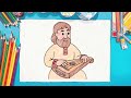 Как нарисовать гусли ШАЯН Рәссам Гөслә Как нарисовать гусли ШАЯН Рәссам Гөслә