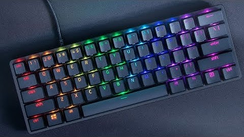 Razer Huntsman Mini - Rainbow Ripple Effect