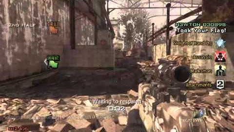 Crazy spawn system in MW3!