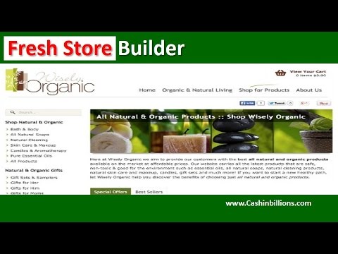 New Fresh Store Builder 6 Video Review | Amazon eCommerce Builders‎