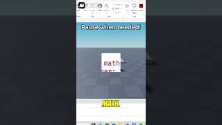 Master Math In 15 Seconds  shorts robloxstudio