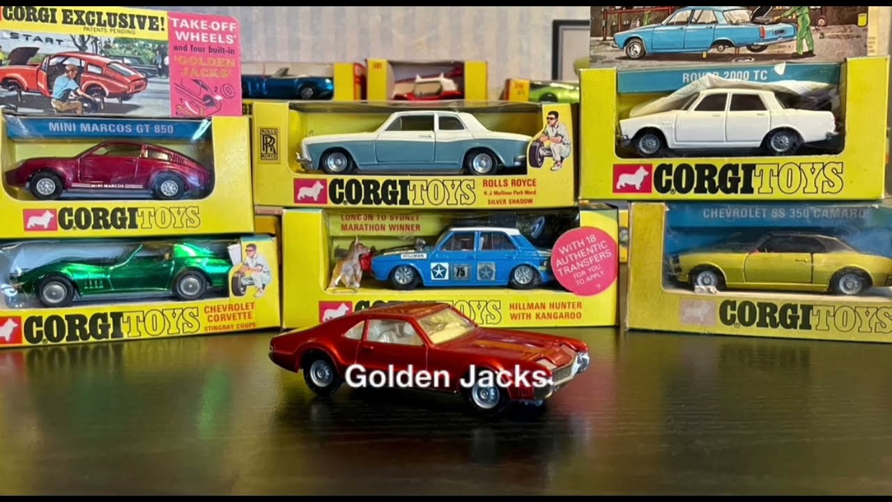 希少 コーギートイズ ロールスロイス シルバーシャドウ Golden Jacks Corgi Toys Part 4 - Golden Jacks - YouTube