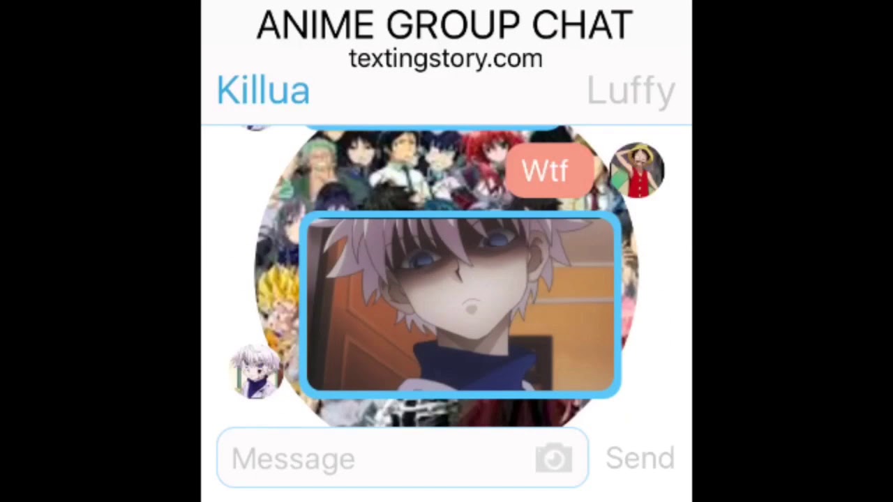 Anime Group Chat Youtube