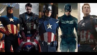 Captain America in Movies & TV 1944 to 2017 Evolution video clip