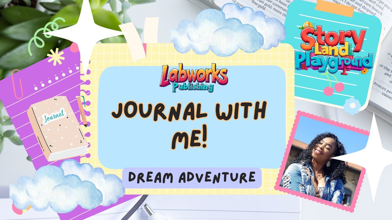 🚀 Create Your Dream Adventure! | Journal With Me for Kids | Guided Writing & Relaxing Music 🌍