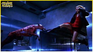 Alice Is Attacked By Mutant Dogs | Resident Evil (2002) | Creature Features