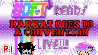 VOFT Reads: Karkat Goes to a Convention - Part 1 | LIVE
Come watch us read KGTAC LIVE
Join us at: https://discord.gg/pvwUcr7GDB
Follow us at: https://twitter.com/VoFTDubs?s=09
Full Channel Credits : http://bit.ly/3TBoOB5 VOFT Reads: Karkat Goes to a Convention - Part 1 | LIVE