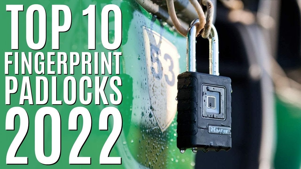 Top 10: Best Fingerprint Padlocks of 2022 / Smart Padlock, Biometric Thumbprint Keyless Lock
