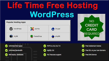 🚀 Powerful Free WordPress Hosting 🔥 Lifetime Free Hosting + WordPress with Free SSL ||