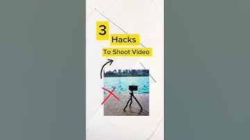 3 HACKS To Shoot Video 📹👌 #diy #diyideas #artandcraft #hacks #diyhacks #tripodforyoutubevideos