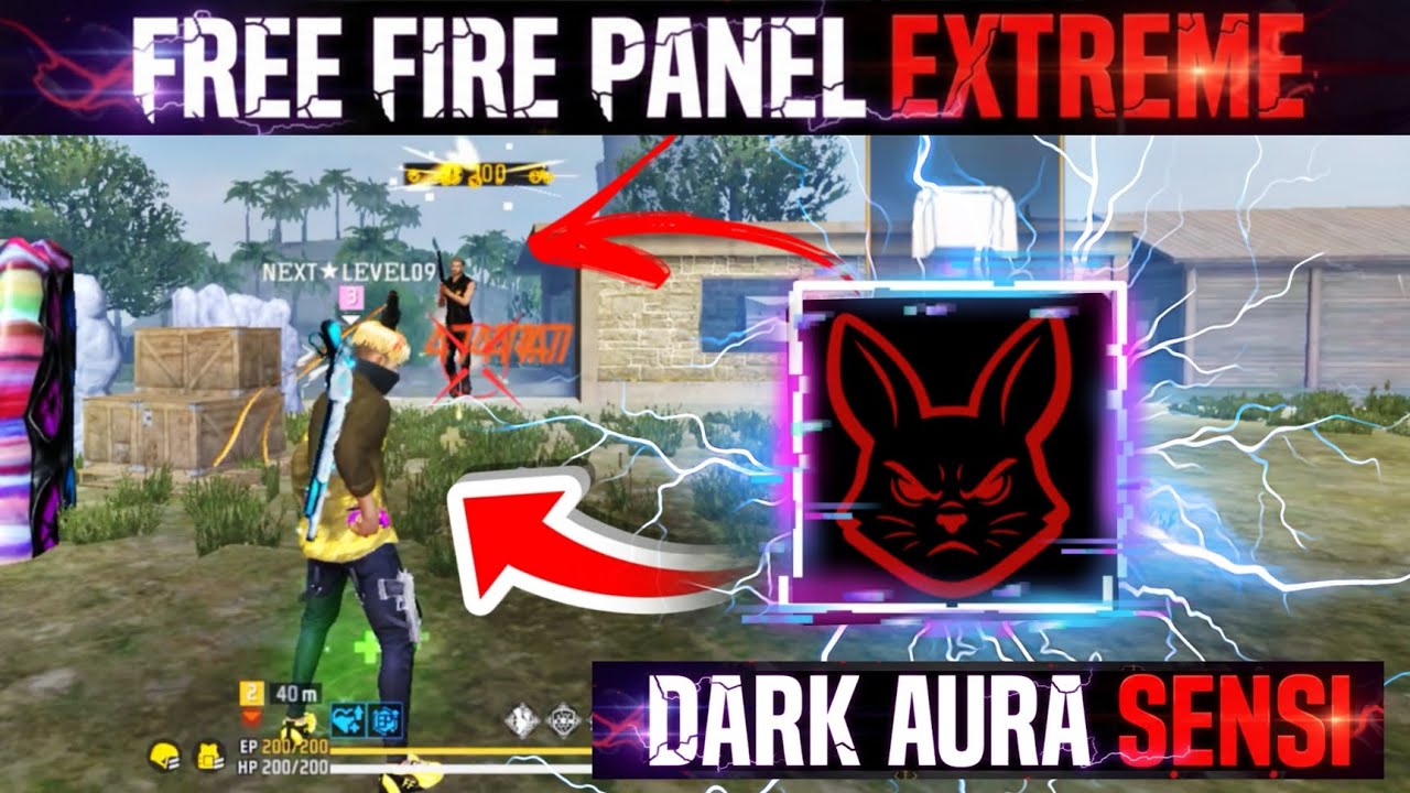 DARK AURA SENSI PENAL Free Fire 🔥 || free fire headshot penal app 