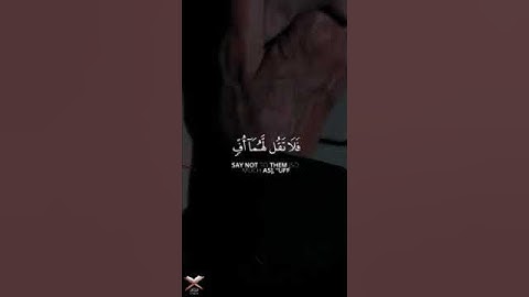 وقضى ربك إلا تعبدوا إلا اياه وبالوالدين احسانا #قرآن كريم #احمد_العجمي #صباح_الخير