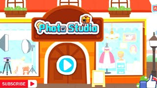 baby panda photo studio|Kiki|game|baby bus| screenshot 4