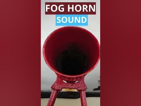 fog horn sound - YouTube