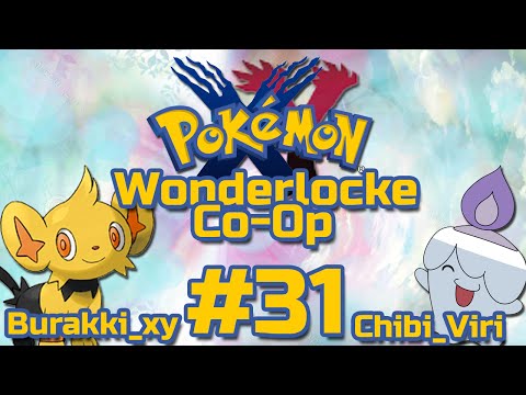 Pokemon XY Wonderlocke Co-Op with Chibi Viri - #31 Trainer OCD