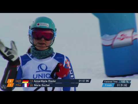 Marie Bochet - 1st Women's Slalom Standing - World Cup Kuhtai