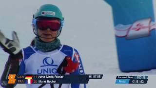 Marie Bochet - 1st Women's Slalom Standing - World Cup Kuhtai