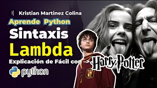 Funciones lambda Sintaxis de Lambda explicado con Harry Potter