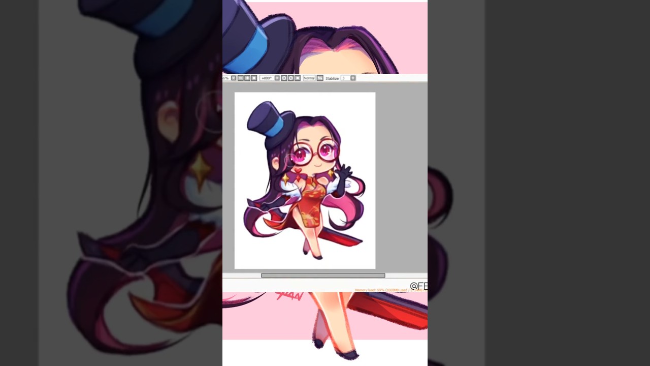 Chibi SKEB Commission 001 #skeb #chibi #commission #illustration #digitalart #art