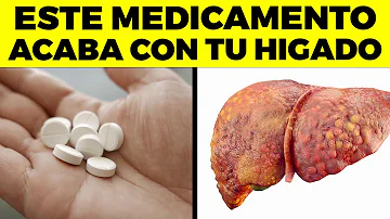 ¿Qué medicamentos dañan el hígado?