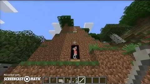 Super Simple Minecraft Trap No Redstone!!