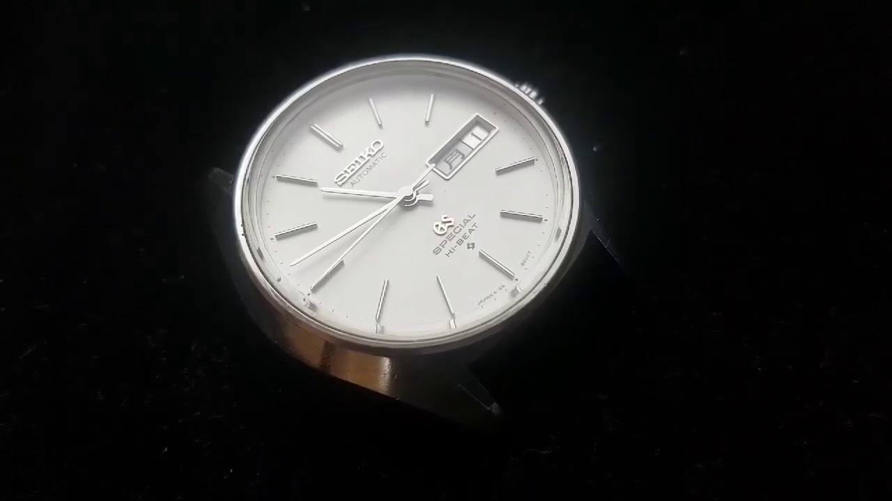 Grand Seiko 6156-8000 - YouTube