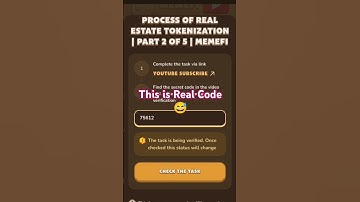 Own Property Digitally: The Process of Real Estate Tokenization | Part 2 of 5 | MemeFi #memefi #new